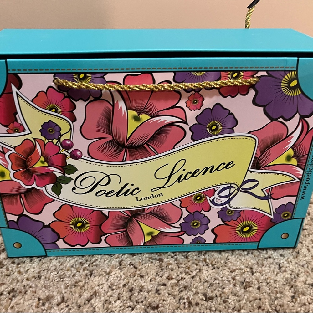 Poetic License Floral Wedges